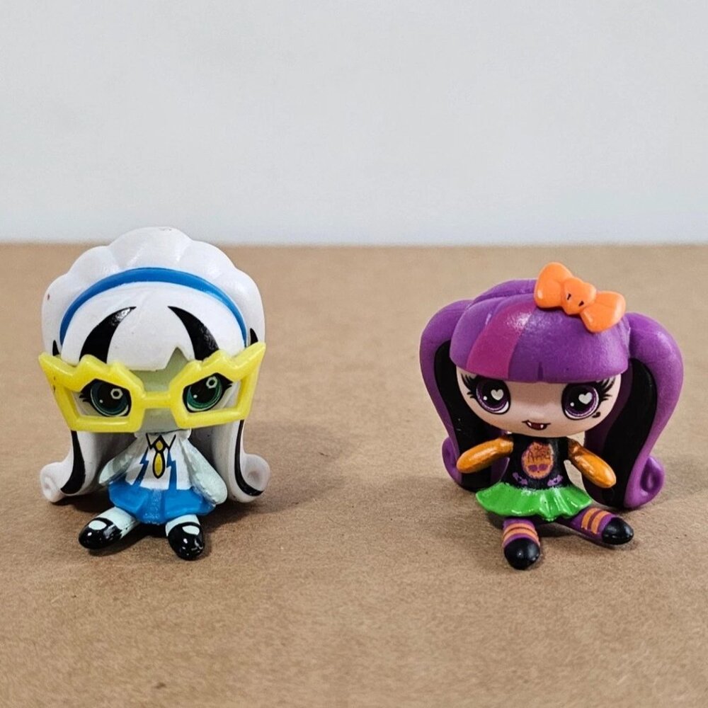 Monster High Frankie Stein Geek Shriek And Draculaura Mattel Series 1 & 2